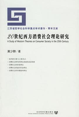 20世纪西方消费社会理论研究 pdf epub mobi 电子书 下载