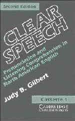 Clear Speech Audio Cassettes 2 Pronunciation Listening Comprehension in American English
