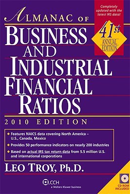 Almanac of Business and Industrial Financial Ratios 2010 pdf epub mobi 电子书 下载