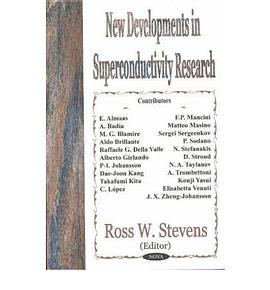 New Developments in Superconductivity Research pdf epub mobi 电子书 下载