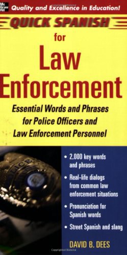 Quick Spanish for Law Enforcement pdf epub mobi 电子书 下载
