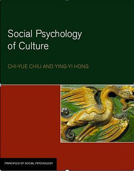 Social Psychology of Culture pdf epub mobi 电子书 下载