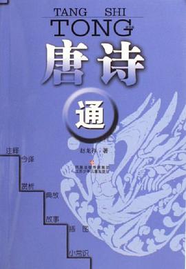 唐诗通 pdf epub mobi 电子书 下载