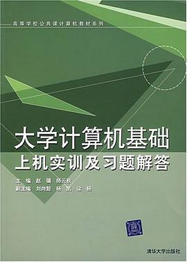大学计算机基础上机实训及习题解答 pdf epub mobi 电子书 下载