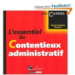 Contentieux Administratif pdf epub mobi 电子书 下载