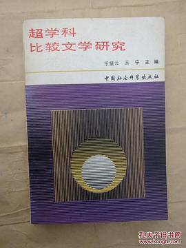 超学科比较文学研究 pdf epub mobi 电子书 下载