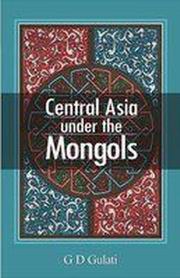 Central Asia under the Mongols pdf epub mobi 电子书 下载