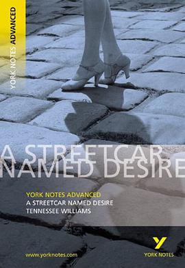York Notes on Tennessee Williams' "Streetcar Named Desire" pdf epub mobi 电子书 下载