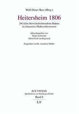 Heitersheim 1806 pdf epub mobi 电子书 下载