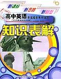 高中英语知识表解 pdf epub mobi 电子书 下载