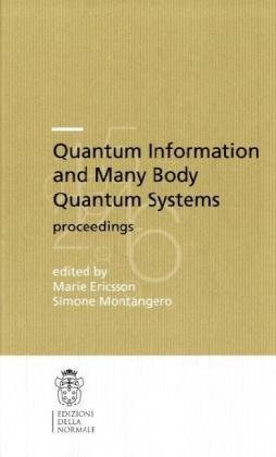 Quantum Information and Many Body Quantum Systems pdf epub mobi 电子书 下载