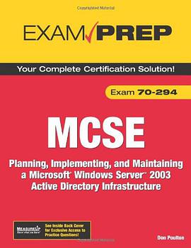 MCSE 70-294 Exam Prep pdf epub mobi 电子书 下载
