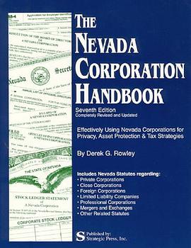 The Nevada Corporation Handbook pdf epub mobi 电子书 下载