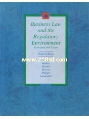 Business Law and the Regulatory Environment: Concepts and Cases Irwin Legal Studies in Business Seri pdf epub mobi 电子书 下载