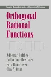 Orthogonal Rational Functions pdf epub mobi 電子書 下載