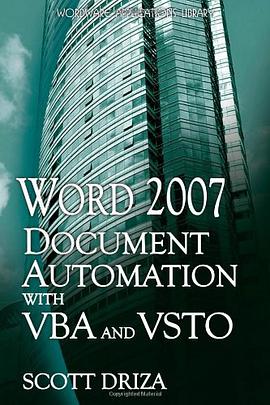 Word 2007 Document Automation with VBA and VSTO pdf epub mobi 电子书 下载