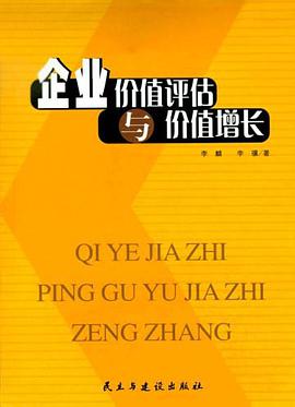 企业价值评估与价值增长 pdf epub mobi 电子书 下载
