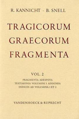 Tragicorum Graecorum Fragmenta II. Fragmenta Adespota. Indices ad Volumina 1 et 2 pdf epub mobi 電子書 下載