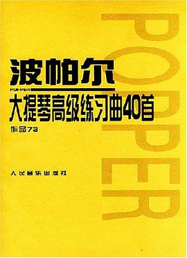 波帕尔大提琴高级练习曲40首 pdf epub mobi 电子书 下载