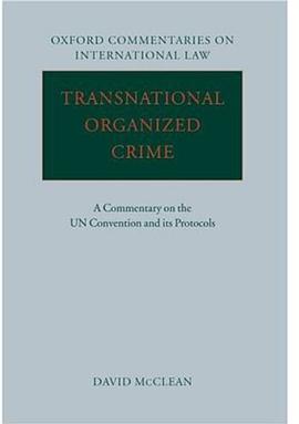 The UN Convention Against Transnational Organized Crime pdf epub mobi 电子书 下载