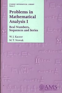 Problems in Mathematical Analysis 1 pdf epub mobi 电子书 下载