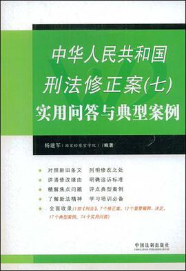 中华人民共和国刑法修正案 pdf epub mobi 电子书 下载