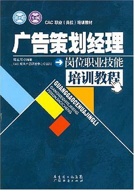 广告策划经理岗位职业技能培训教程 pdf epub mobi 电子书 下载