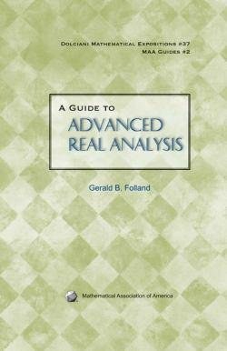 A Guide to Advanced Real Analysis pdf epub mobi 电子书 下载