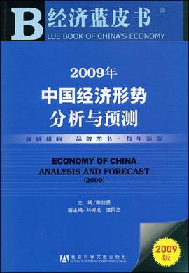 2009年中国经济形势分析与预测 pdf epub mobi 电子书 下载