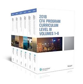 CFA Program Curriculum 2018 Level III pdf epub mobi 电子书 下载