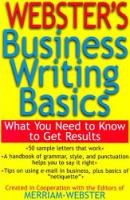 Webster's Business Writing Basics (精裝) pdf epub mobi 電子書 下載