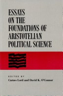 Essays on the Foundations of Aristotelian Political Science pdf epub mobi 電子書 下載