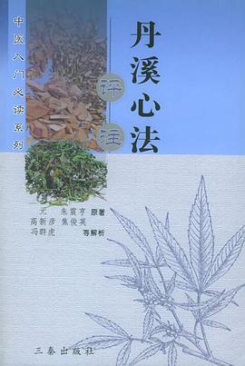 丹溪心法评注 pdf epub mobi 电子书 下载
