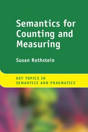 Semantics for Counting and Measuring pdf epub mobi 电子书 下载