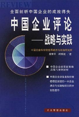 中国企业评论 pdf epub mobi 电子书 下载