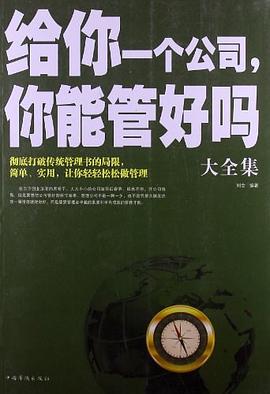 給你一個公司,你能管好嗎大全集 pdf epub mobi 電子書 下載