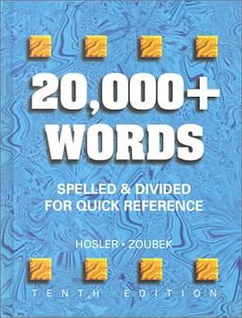 20,000+ Words pdf epub mobi 电子书 下载