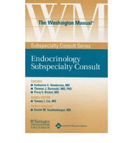 The Washington Manual Endocrinology Subspecialty Consult pdf epub mobi 电子书 下载