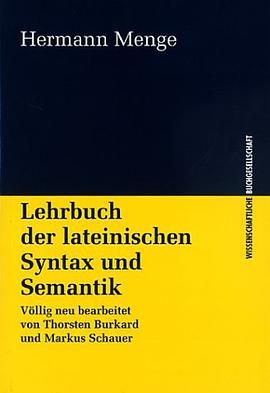 Lehrbuch der lateinischen Syntax und Semantik pdf epub mobi 电子书 下载