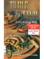 Table for Two: For Newlyweds， Career People and Empty Nesters pdf epub mobi 電子書 下載