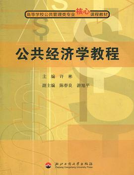 公共经济学教程 pdf epub mobi 电子书 下载