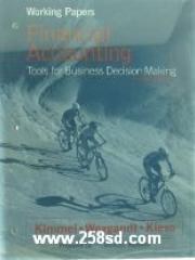 Financial Accounting， Working Papers: Tools for Business Decision Making， with Annual Report pdf epub mobi 电子书 下载