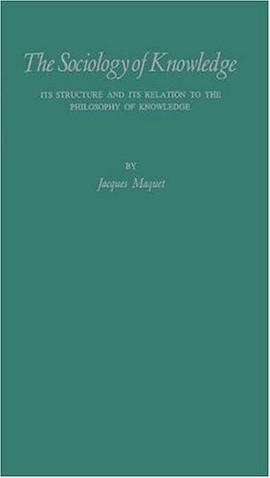 The Sociology of Knowledge pdf epub mobi 电子书 下载