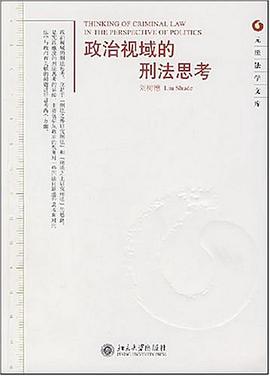 政治视域的刑法思考 pdf epub mobi 电子书 下载