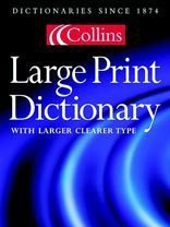 Collins Large Print Dictionary pdf epub mobi 电子书 下载