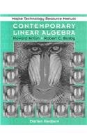 Contemporary Linear Algebra, MAPLE Technology Resource Manual pdf epub mobi 电子书 下载