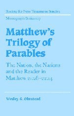 Matthew's Trilogy of Parables pdf epub mobi 电子书 下载