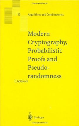 Modern Cryptography, Probabilistic Proofs and Pseudorandomness pdf epub mobi 电子书 下载