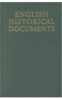 English Historical Documents 1042-1189 pdf epub mobi 电子书 下载