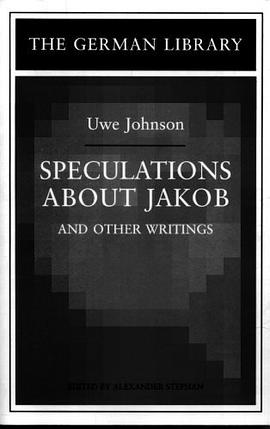 Speculations about Jakob pdf epub mobi 电子书 下载